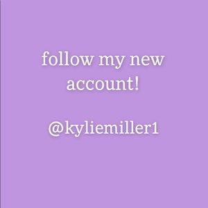 follow my new acc!